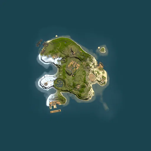 Rust map seed 542035194, 2000x2000m top-down preview
