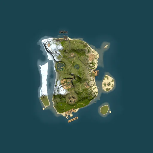 Rust map seed 743465779, 2000x2000m top-down preview