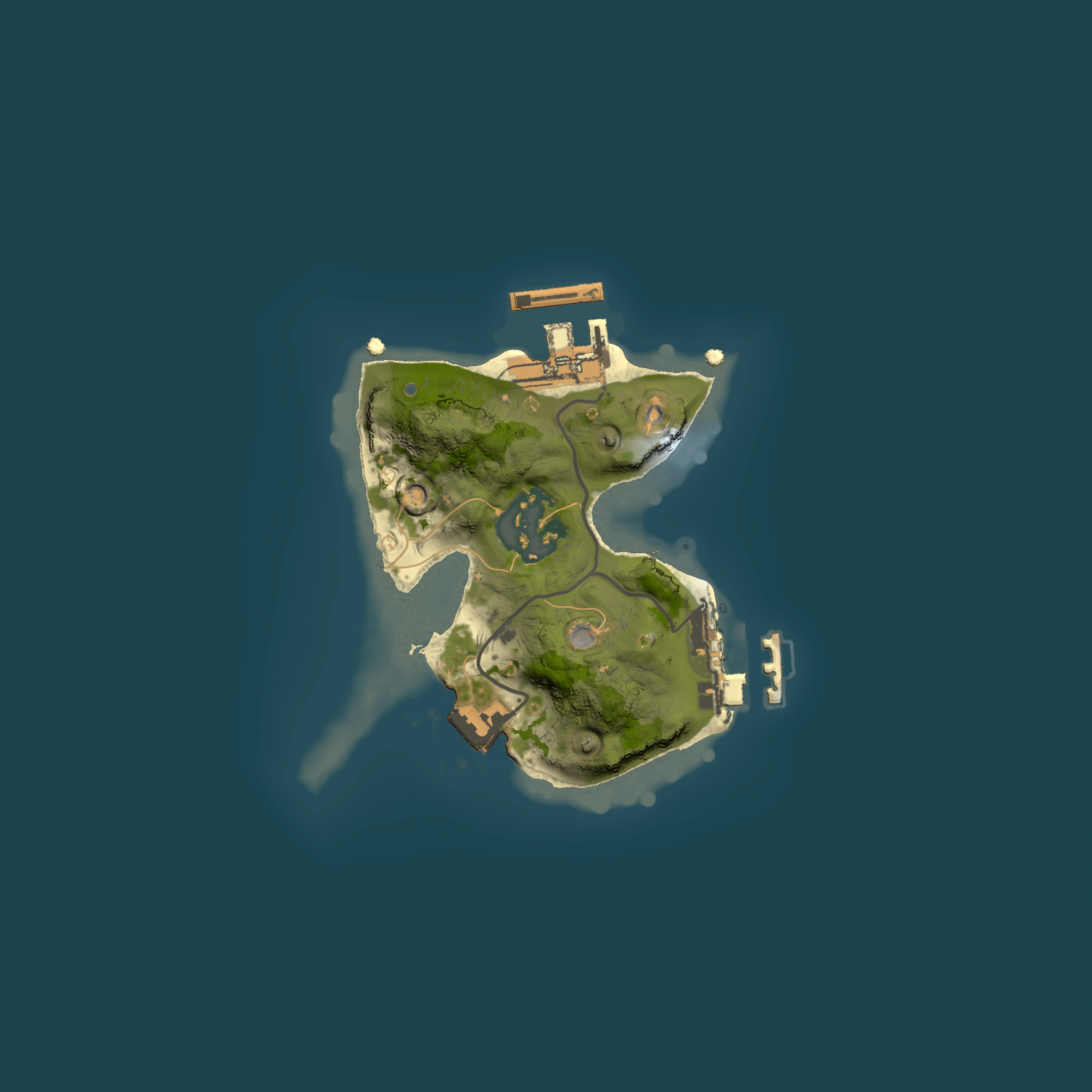 Full top-down render of Rust map seed 1863789935, 1500x1500m