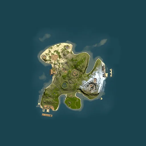Rust map seed 1189769236, 2000x2000m top-down preview
