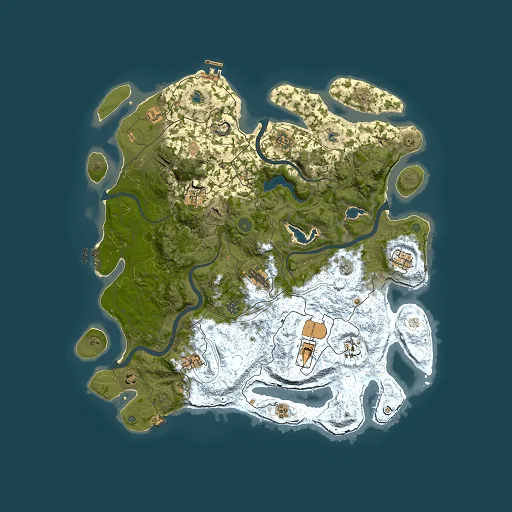Rust map seed 1180242486, 4500x4500m top-down preview