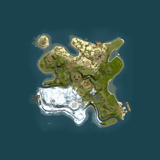 Rust map seed 185423471, 2500x2500m top-down preview