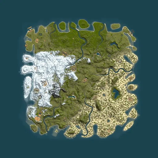 Rust map seed 1810199726, 6000x6000m top-down preview