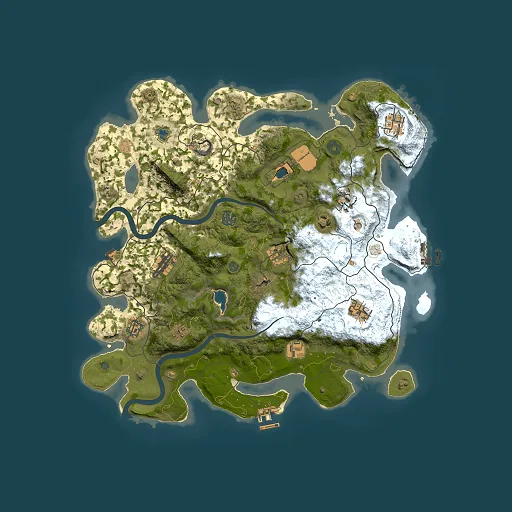 Rust map seed 781165575, 4000x4000m top-down preview