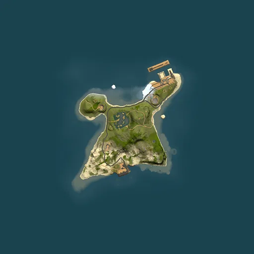 Rust map seed 76117342, 1500x1500m top-down preview
