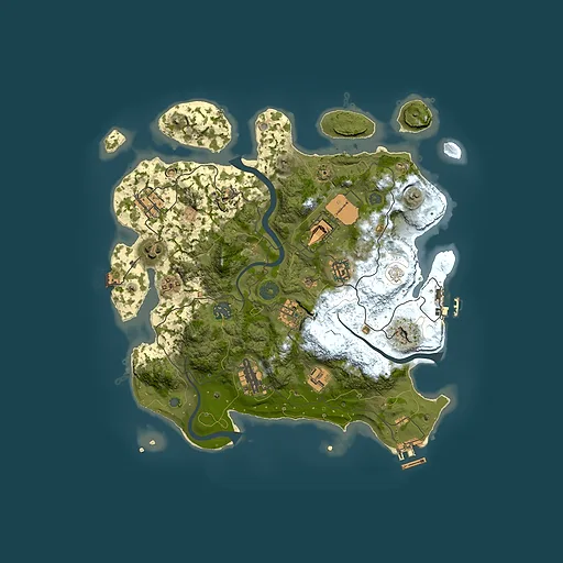 Rust map seed 937725689, 3500x3500m top-down preview