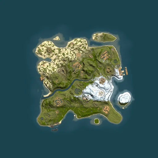 Rust map seed 340778006, 3000x3000m top-down preview