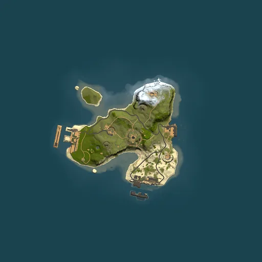 Rust map seed 1921274157, 1500x1500m top-down preview