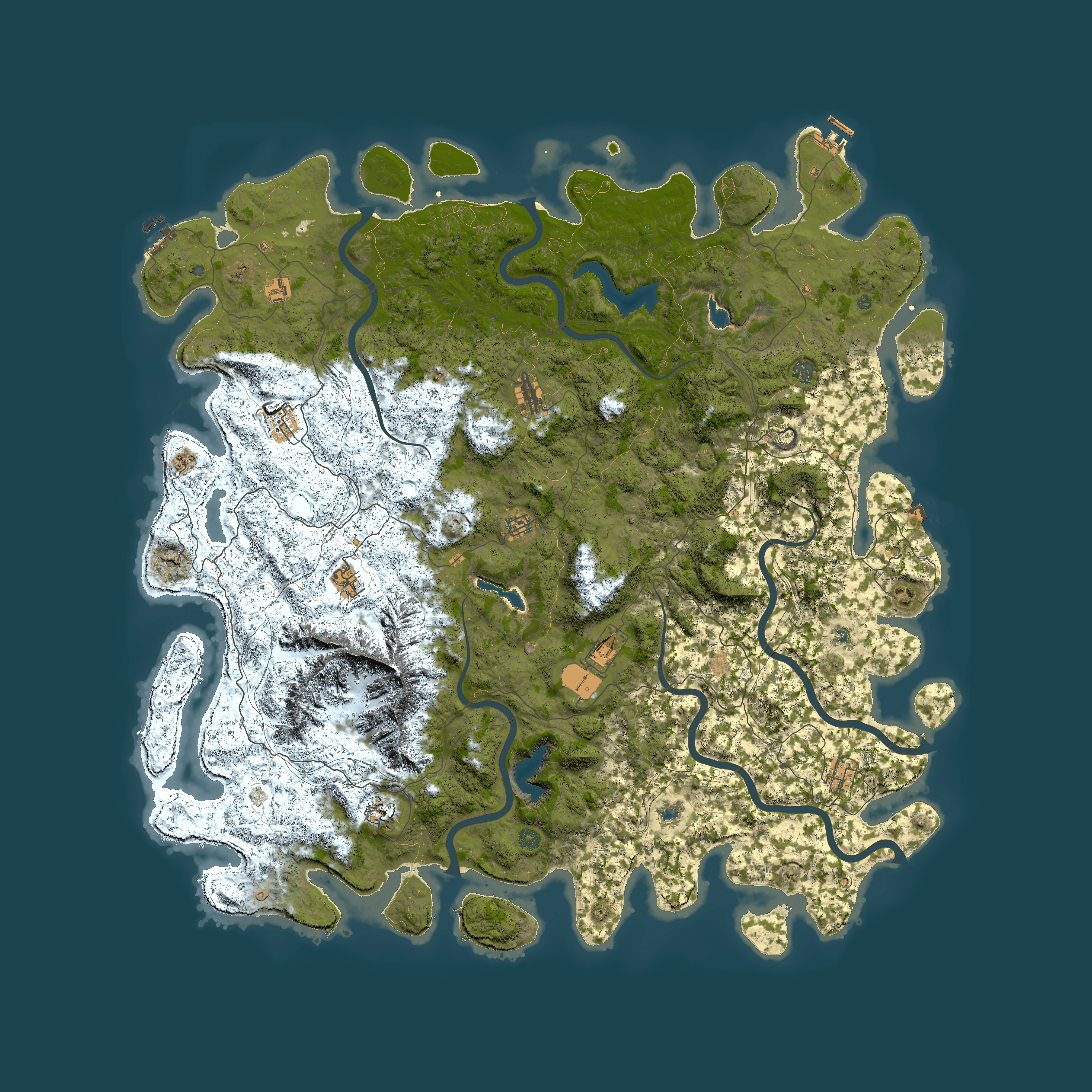 Full top-down render of Rust map seed 314798110, 6000x6000m