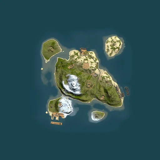 Rust map seed 601014276, 2000x2000m top-down preview