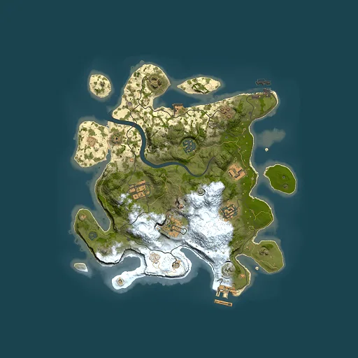 Rust map seed 316906890, 3000x3000m top-down preview