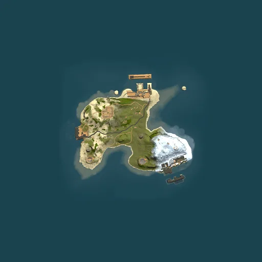 Rust map seed 1830264660, 1500x1500m top-down preview