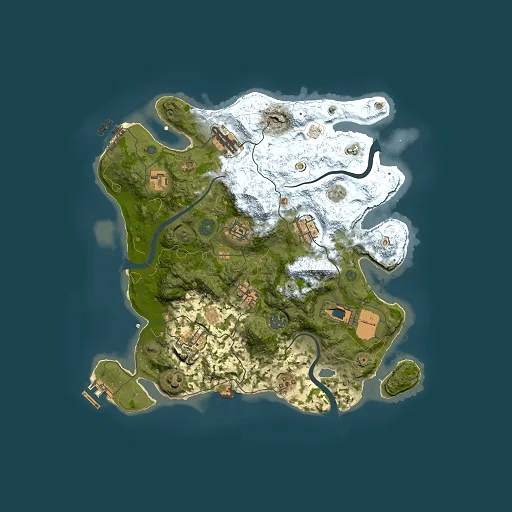 Rust map seed 213770974, 3500x3500m top-down preview
