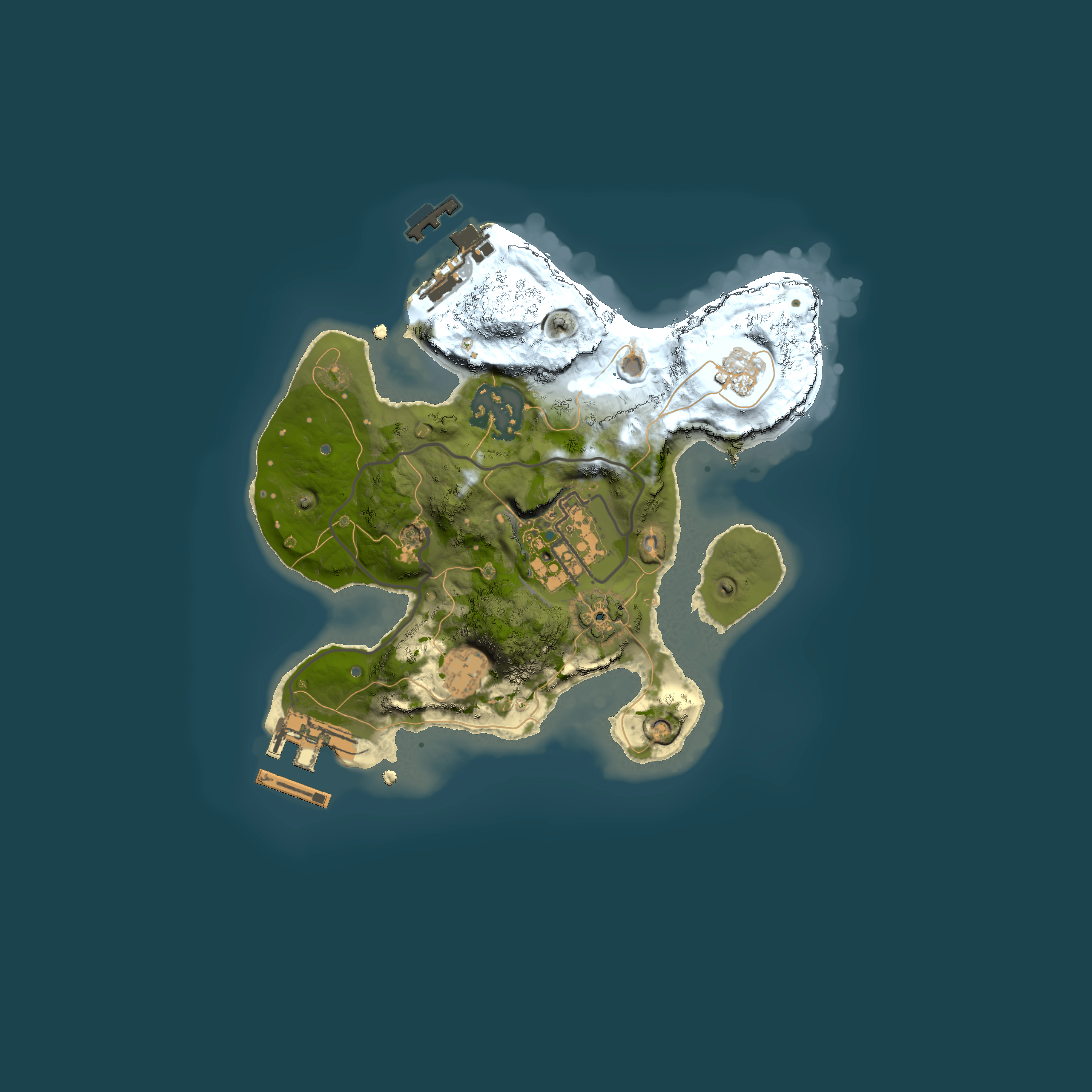 Full top-down render of Rust map seed 608544741, 2000x2000m