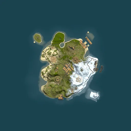 Rust map seed 1815964061, 2000x2000m top-down preview