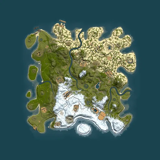 Rust map seed 939368624, 4000x4000m top-down preview