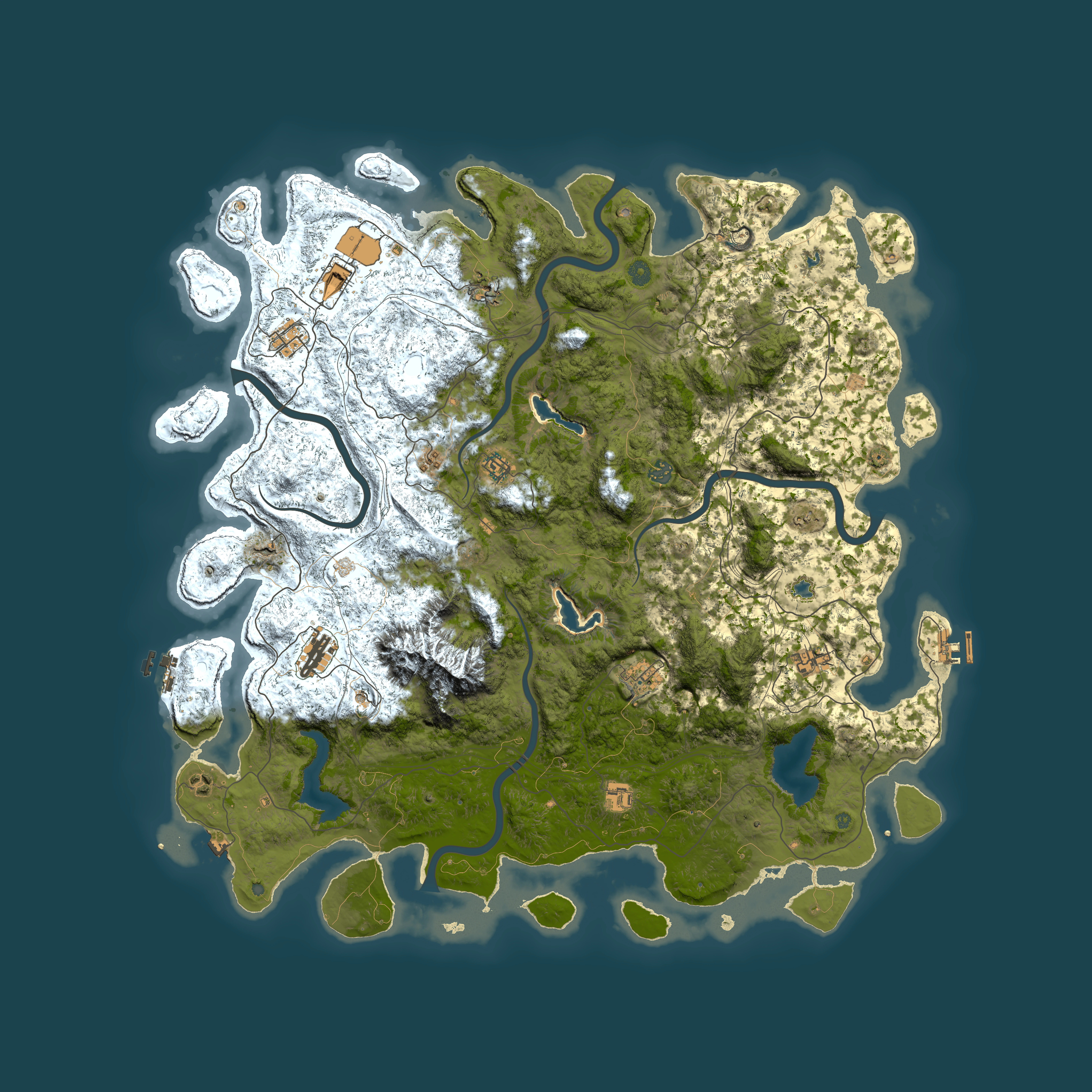Full top-down render of Rust map seed 70774102, 5500x5500m