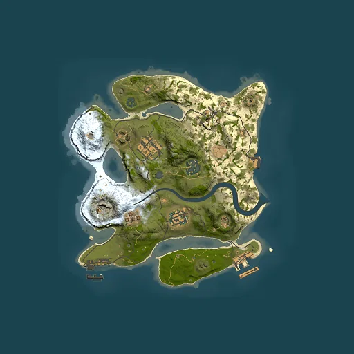 Rust map seed 1508346108, 2500x2500m top-down preview