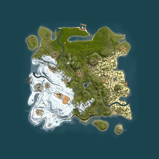 Rust map seed 508195275, 4000x4000m top-down preview