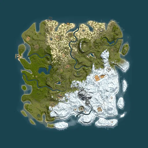 Rust map seed 1297060179, 5500x5500m top-down preview