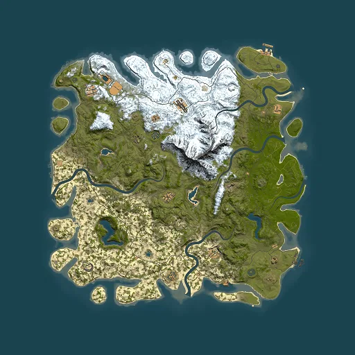 Rust map seed 183603429, 5500x5500m top-down preview