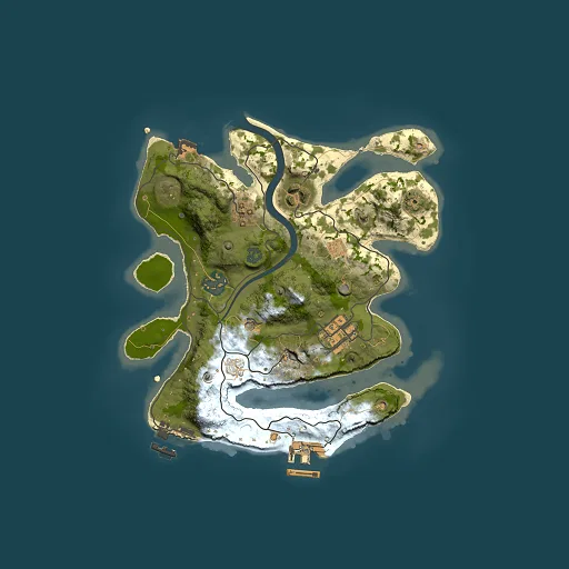 Rust map seed 859459652, 2500x2500m top-down preview