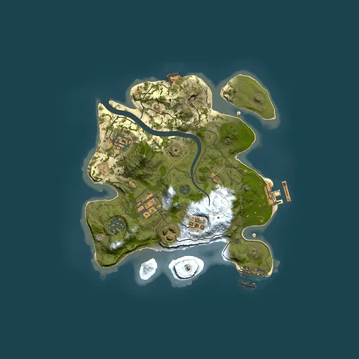 Rust map seed 936780740, 2500x2500m top-down preview