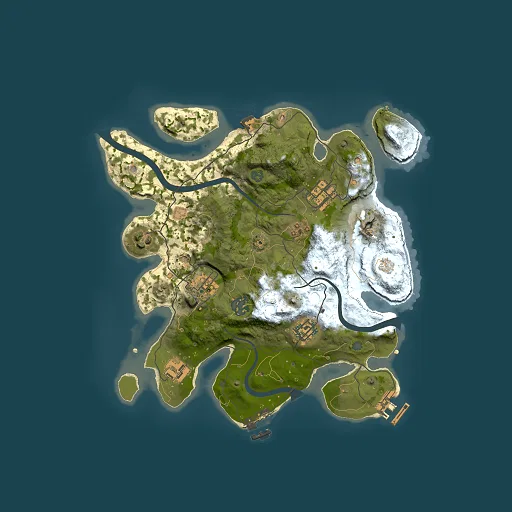 Rust map seed 554246143, 3000x3000m top-down preview