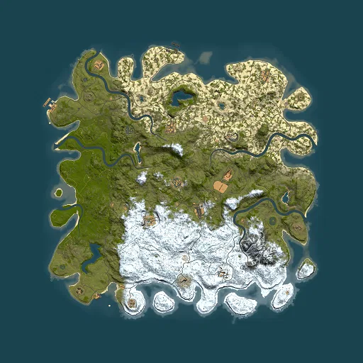 Rust map seed 2139735316, 5500x5500m top-down preview