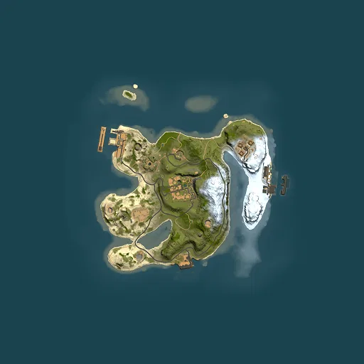 Rust map seed 1493744377, 2000x2000m top-down preview