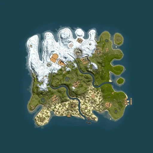 Rust map seed 727222896, 3500x3500m top-down preview