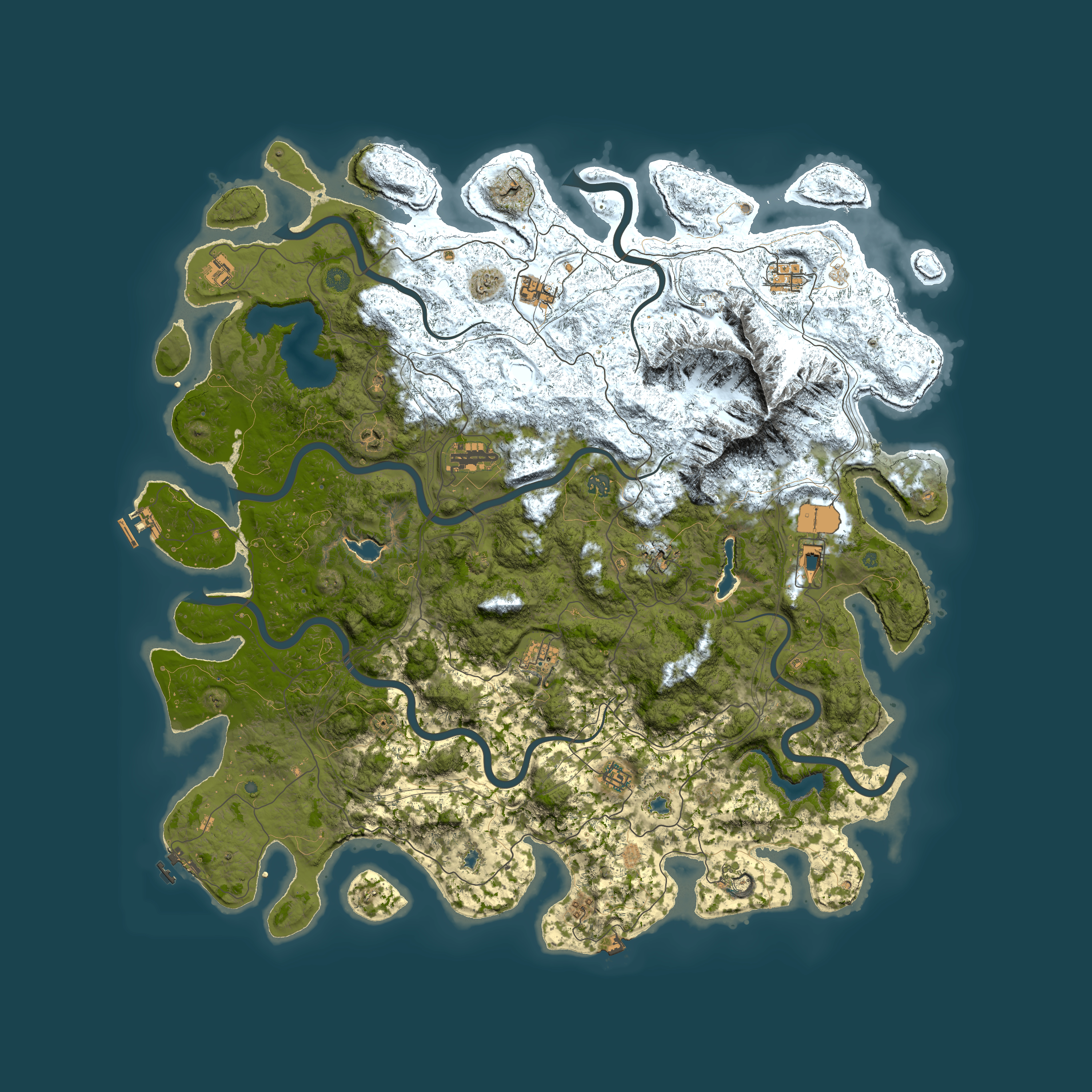 Full top-down render of Rust map seed 65394703, 5500x5500m