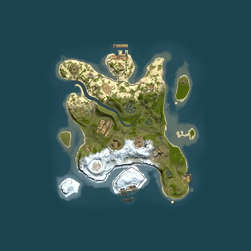 Rust map seed 1015686376, 2500x2500m top-down preview