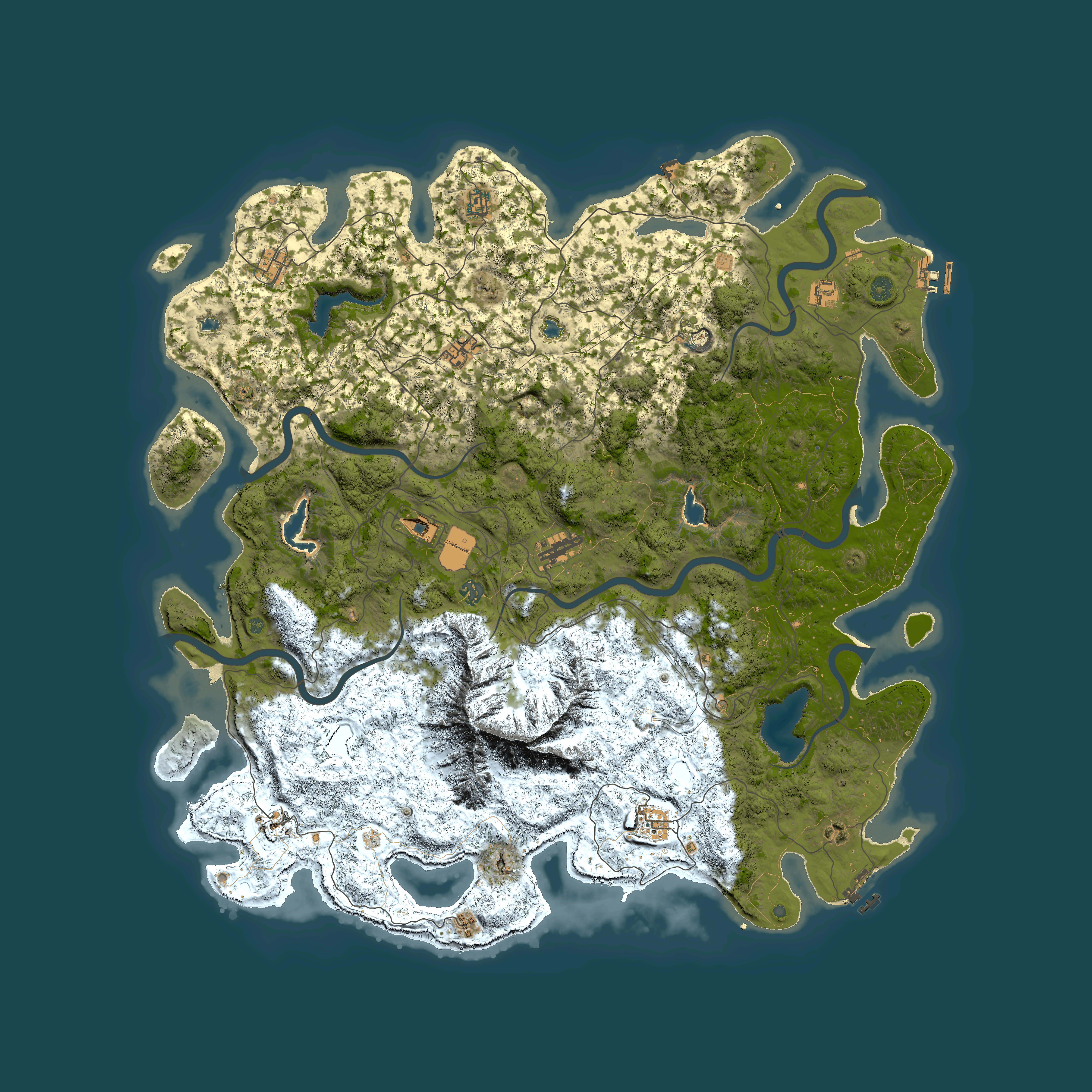 Full top-down render of Rust map seed 369796063, 5500x5500m