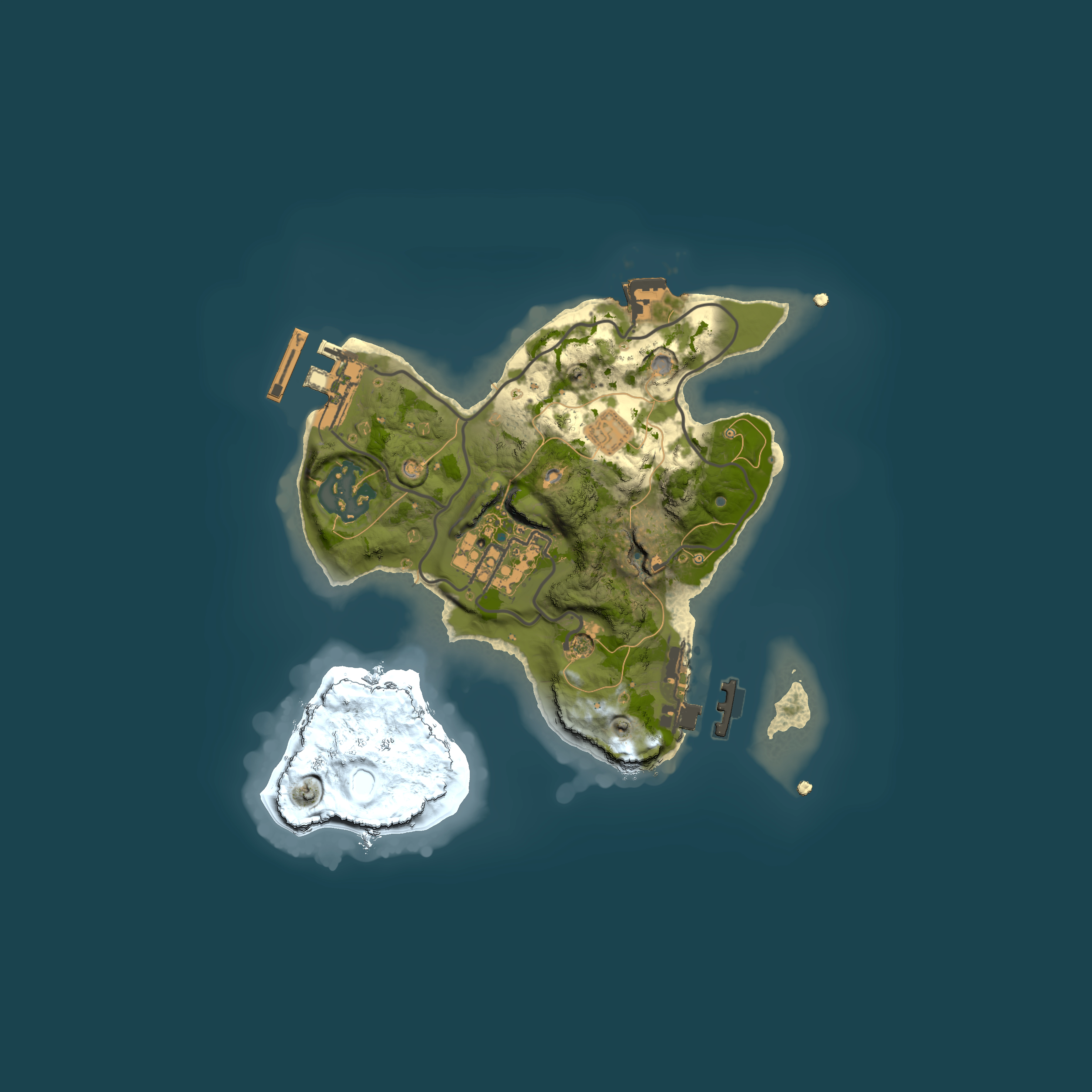 Full top-down render of Rust map seed 1937422687, 2000x2000m