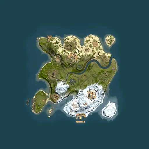 Rust map seed 1552215262, 2500x2500m top-down preview