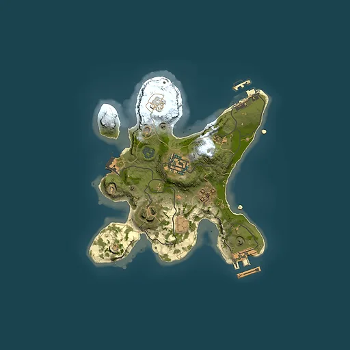 Rust map seed 422201631, 2000x2000m top-down preview