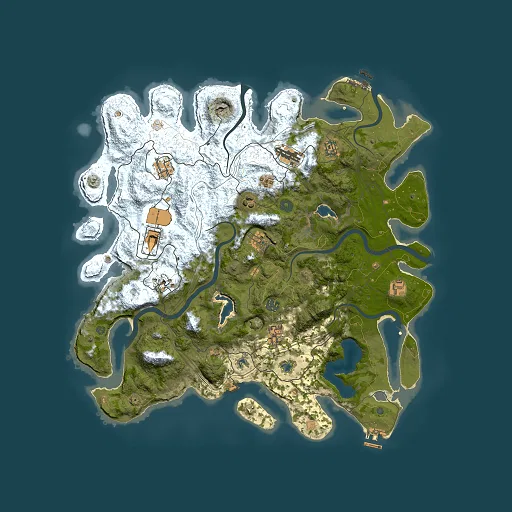 Rust map seed 1792432588, 4500x4500m top-down preview