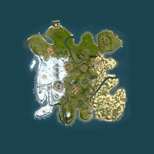 Rust map seed 1390662260, 3000x3000m top-down preview