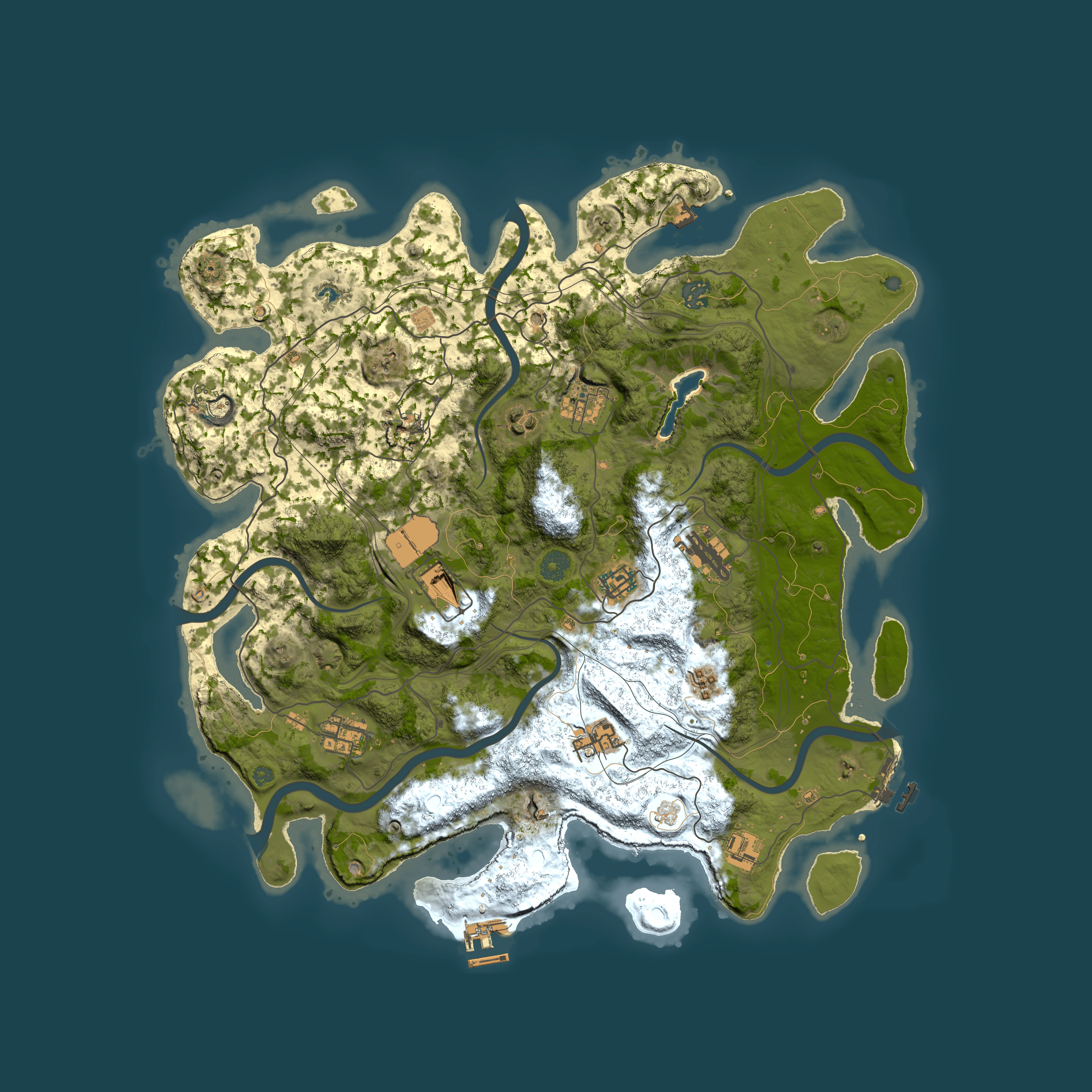 Full top-down render of Rust map seed 338121271, 4250x4250m