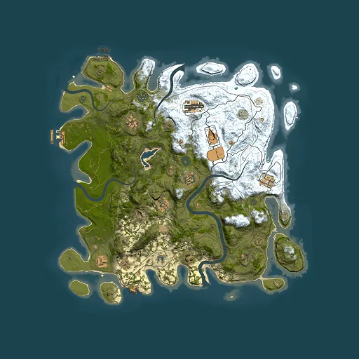 Rust map seed 1809961812, 4250x4250m top-down preview