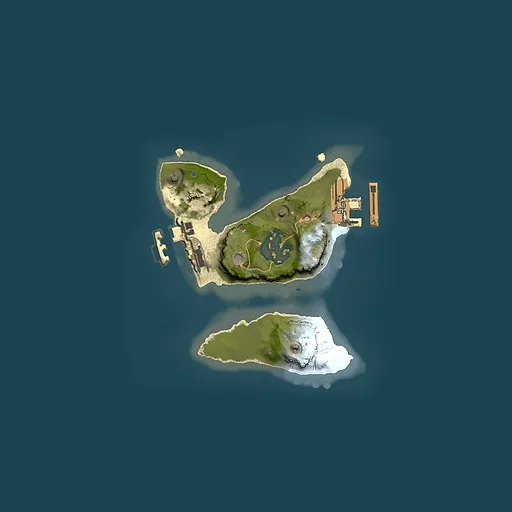 Rust map seed 274391951, 1500x1500m top-down preview