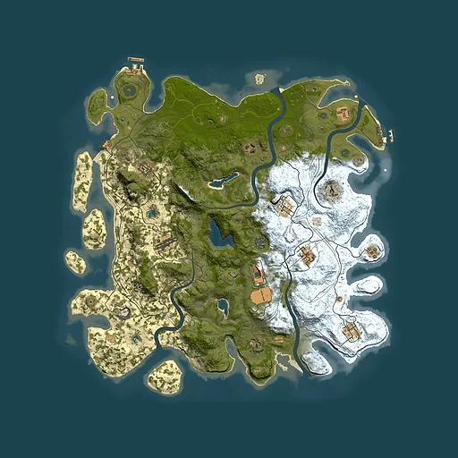 Rust map seed 1677883587, 4500x4500m top-down preview