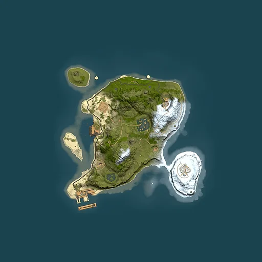 Rust map seed 1251319381, 2000x2000m top-down preview