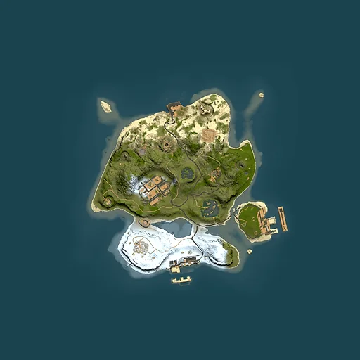 Rust map seed 113046665, 2000x2000m top-down preview