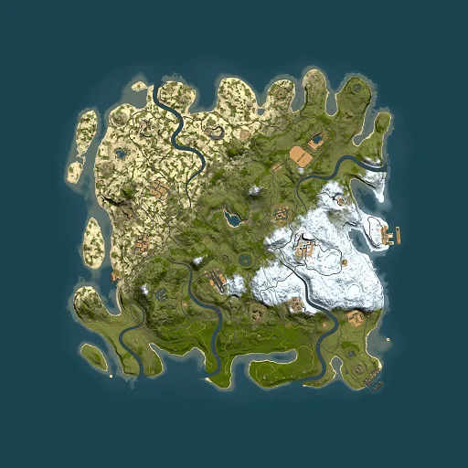Rust map seed 1962257299, 4250x4250m top-down preview