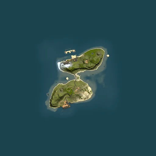 Rust map seed 1400152981, 1500x1500m top-down preview