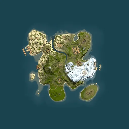 Rust map seed 1324648539, 2500x2500m top-down preview
