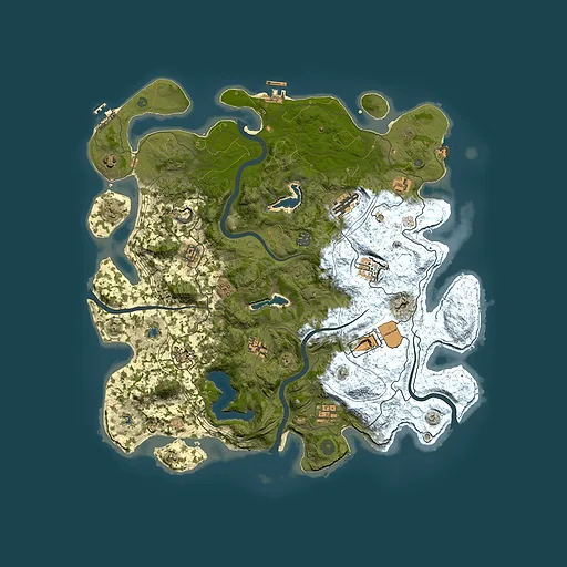 Rust map seed 1726136169, 4500x4500m top-down preview