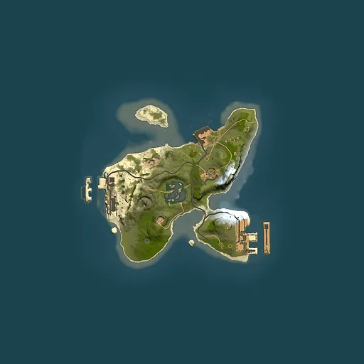 Rust map seed 692462151, 1500x1500m top-down preview